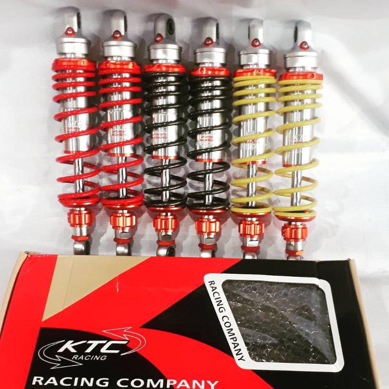 SHOCK KTC NON TABUNG CLICK FUNGSI UKURAN 320 TITAN MERAH KUNING