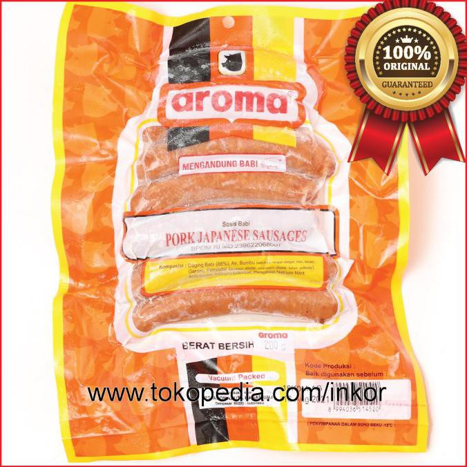 

Pork Japanese Sausages Sosis Babi Vacuum Packed 200Gr Termurah