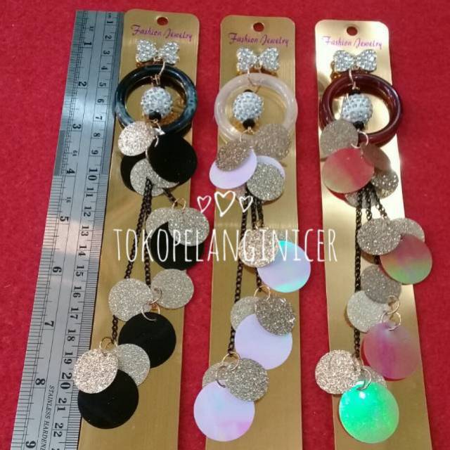 Bros Dagu Hijab Bross Jilbab Jurai Polkadot by Aksesoris Fashion Wanita Murah Tokopelanginicer