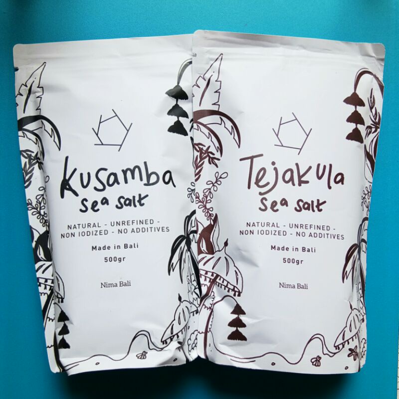 

SEA SALT NIMA BALI / GARAM KUSAMBA & TEJAKULA / PURE SEA SALT / GARAM LAUT MURNI