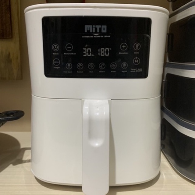 Jual MITO PRELOVED BEKAS Digital Air Fryer 4 Liter AF 1 - Low Watt