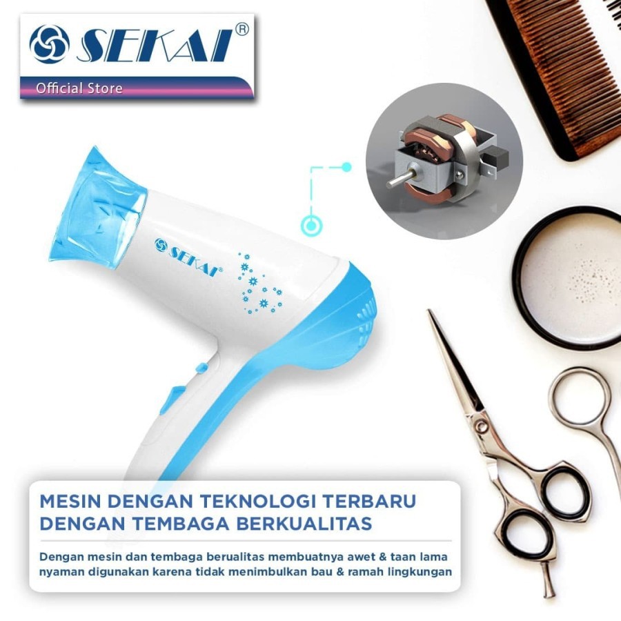 Sekai Hair Dryer HD 251Pengering Rambut Original Bergaransi Resmi