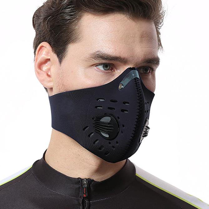 Nats Masker Sepeda Dan Motor Anti Polusi Filter Standar Eropa Oi0F