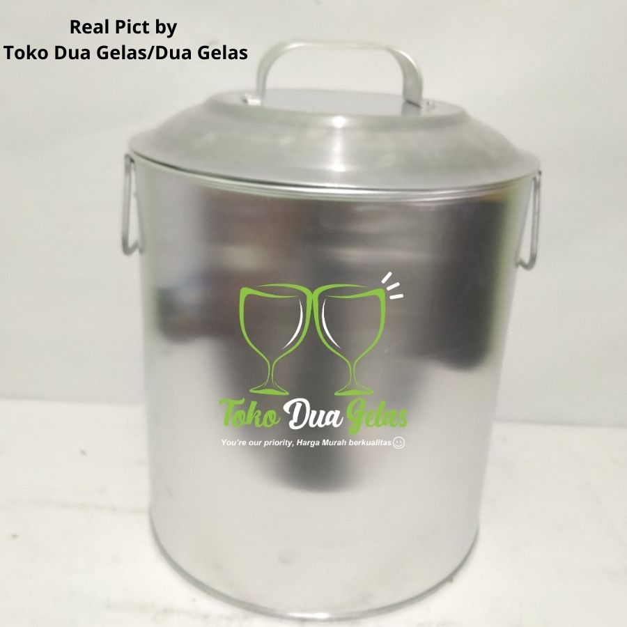 Dandang Panci Bubur Ayam Soto Alumunium 32 cm Khusus Ojol Jabodetabek Instant / Sameday Only