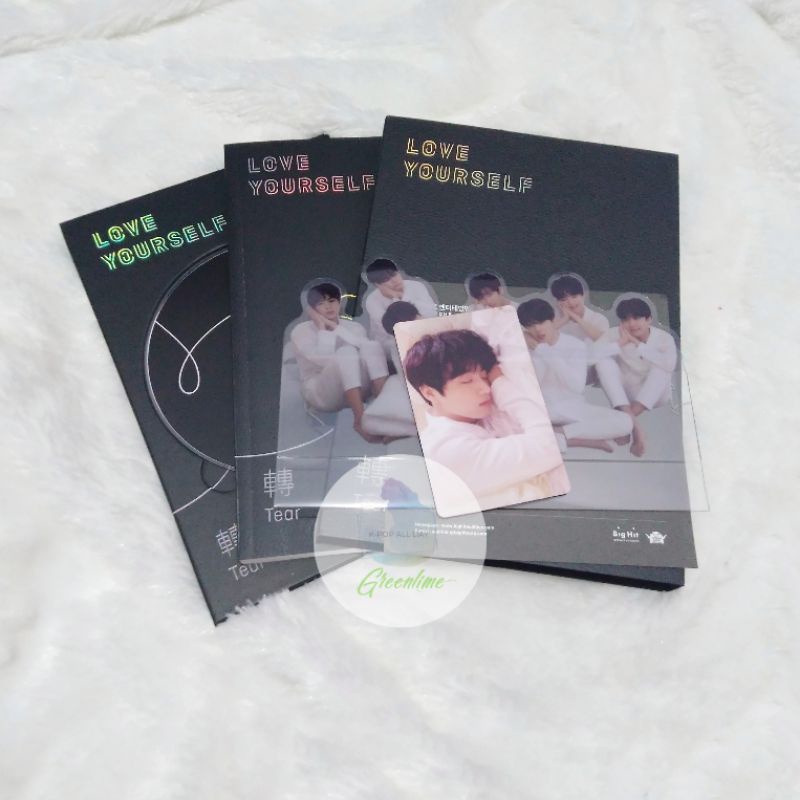 ALBUM BTS TEAR R PC JUNGKOOK TEAR U