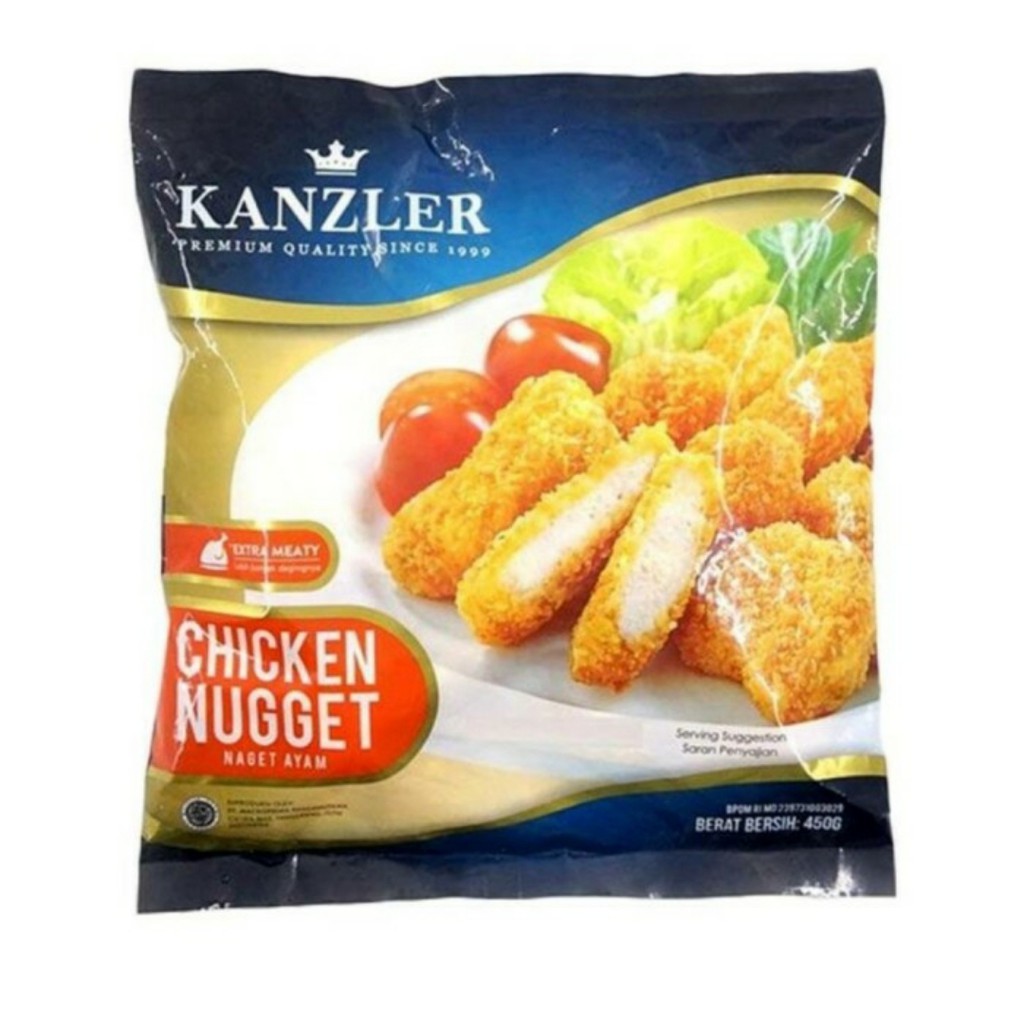 

Chicken Nugget Double Crispy Kanzler 450gr