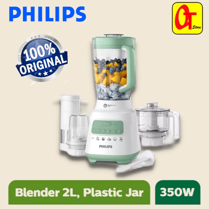 PHILIPS BLENDER HR2223 2L PLASTIK / BLENDER PHILIPS 5000 SERIES / PHILIPS BLENDER PLASTIK HR2223 HR 
