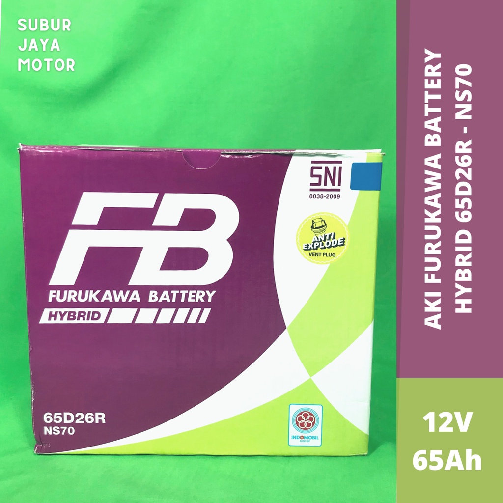 Jual AKI MOBIL FB HYBRID NS70 FURUKAWA BATTERY 65D26R (65Ah) | Shopee