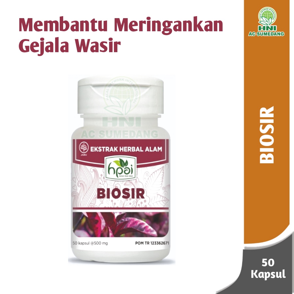 BIOSIR HNI | OBAT WASIR AMBEIEN