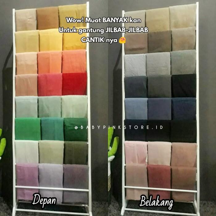 Rak Hijab Kerudung Gantungan Jilbab Kerudung Rak Multifungsi