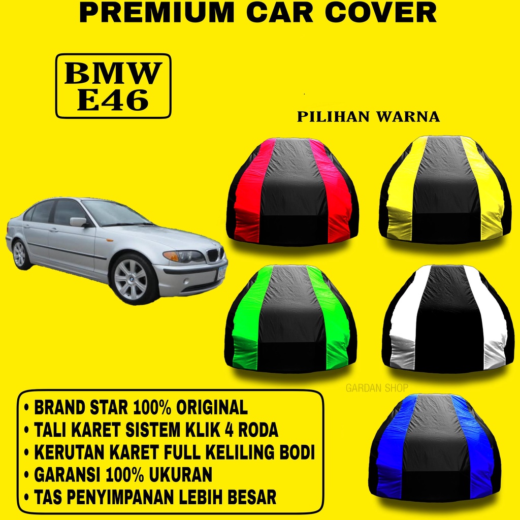 Body Cover BMW E46 Garis 2 WARNA Penutup Pelindung Bodi Mobil Bmw E46 PREMIUM