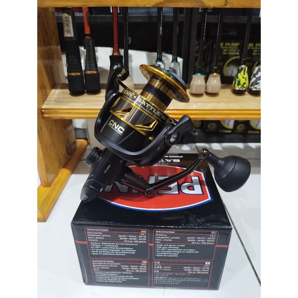 reel Penn battle III 6000 power handle