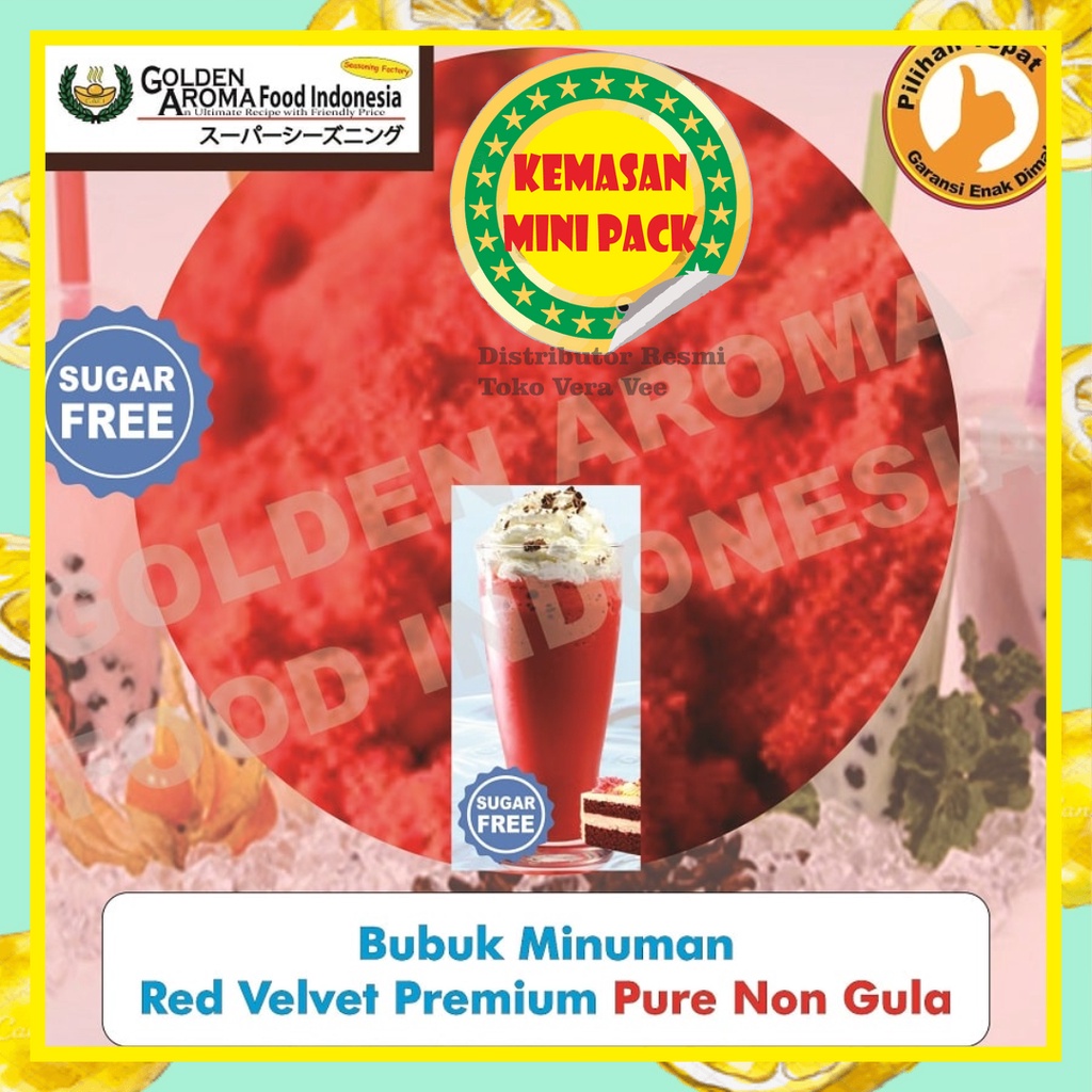 

Bubuk Minuman Rasa Red Velvet Premium Non Gula 50Gr Minuman Powder Red Velvet Premium Non Gula Bisa Kiloan Drinking Powder Kekinian Boba Aneka Instan Murah Enak Terbaik Halal Premium Distributor Toko Bukan 100Gr 100 Gram Javaland Verlin Plain