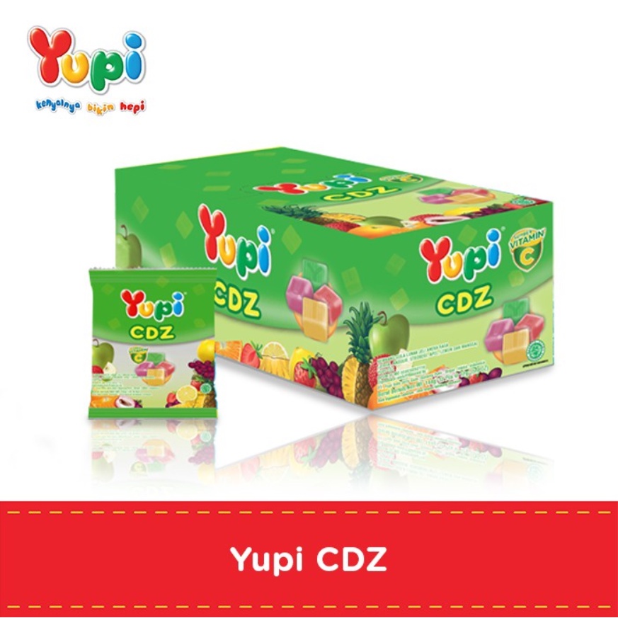 

Yupi Gummy CDZ 1 Box Isi 12 Pcs