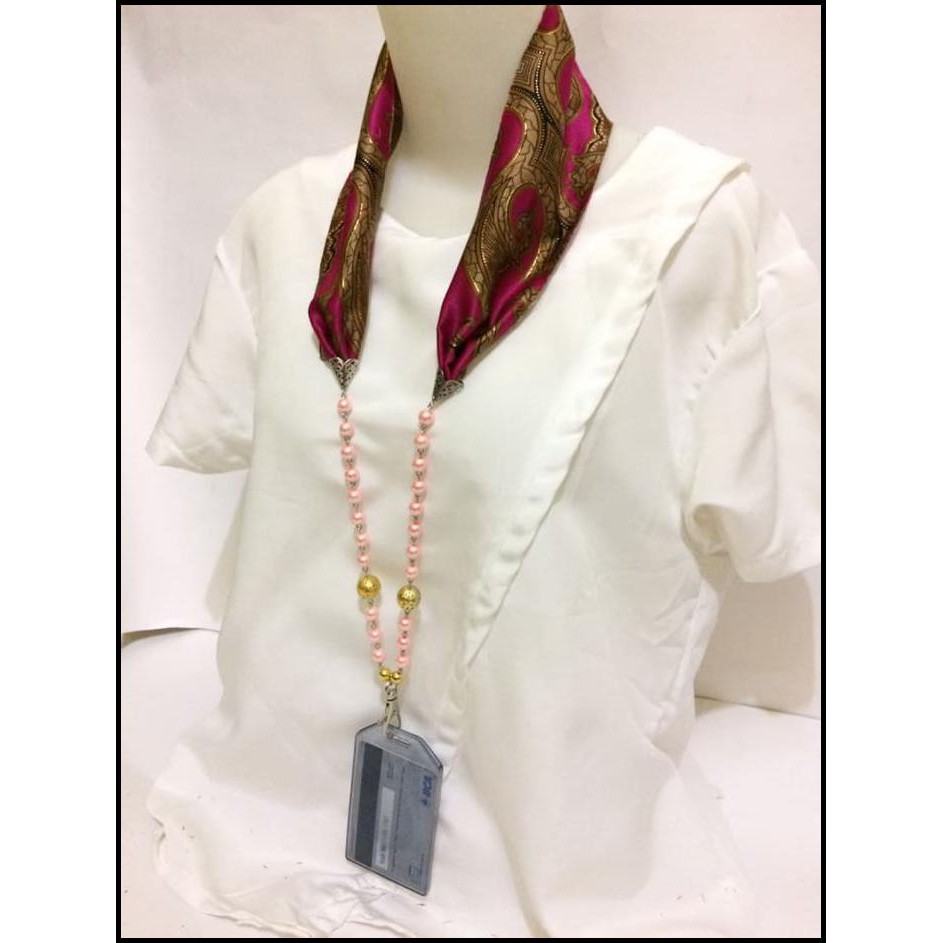 

G84K KALUNG BATIK PARANG ID CARD WARNA PINK 3B3N