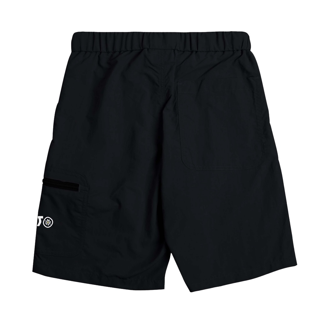 Dritto BoardShort - ShortBoard QMind Celana Pendek Unisex - HItam