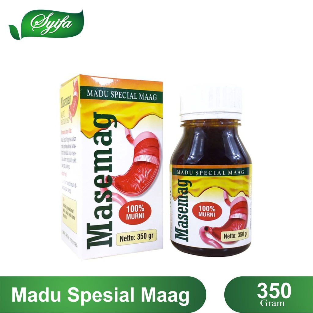 

Madu Special Maag Masemag 350gr_Atasi Masalah lambung l Gerd l Ulu hati l Maag kronis l Pencernaan