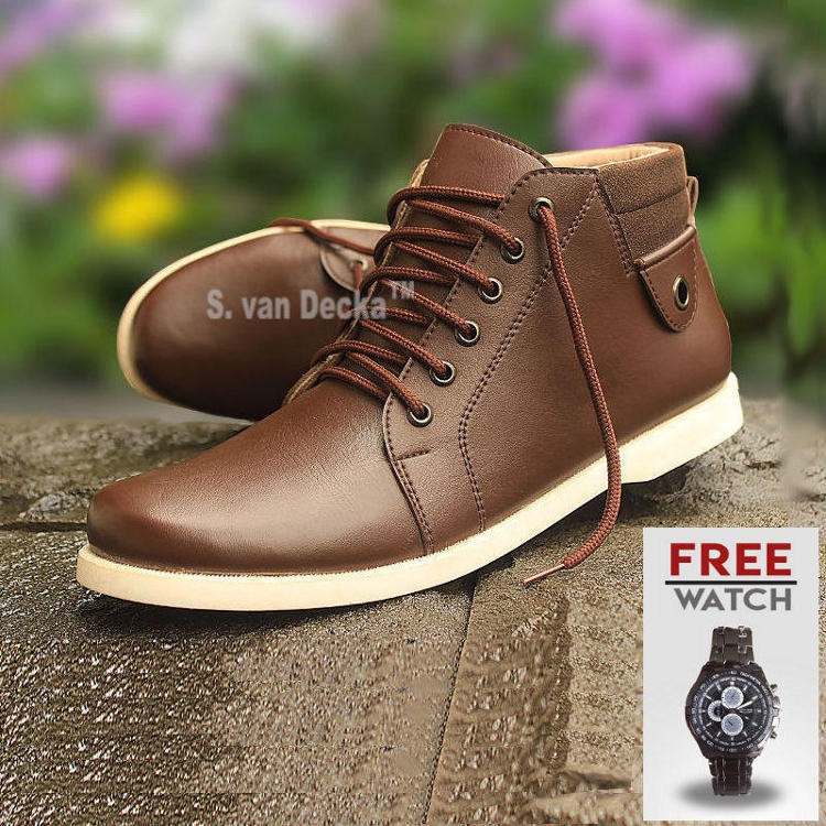 Sepatu Casual Pria Sepatu Kasual Boots Sepatu Casual Boot Sepatu Boot Bot Bots Pria J-RC022K