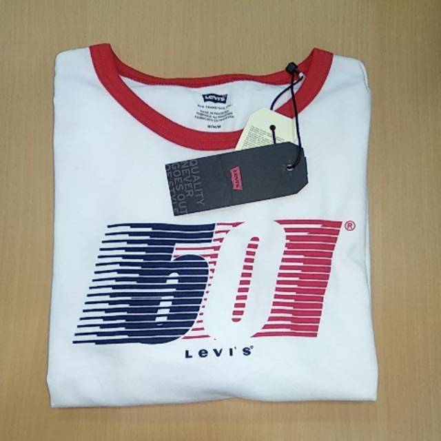 Kaos Levi's 501 Logo Murah Original