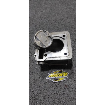 blok cilinder boring piston satria fu original copotan Block satria FU original
