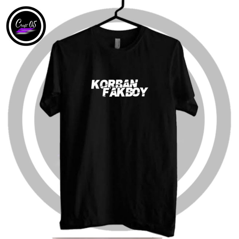 Kaos Distro Korban Fakboy / Kaos Korban Fakboy / Kaos / Kaos Distro
