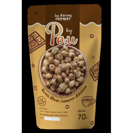 

sus kering coklat premium