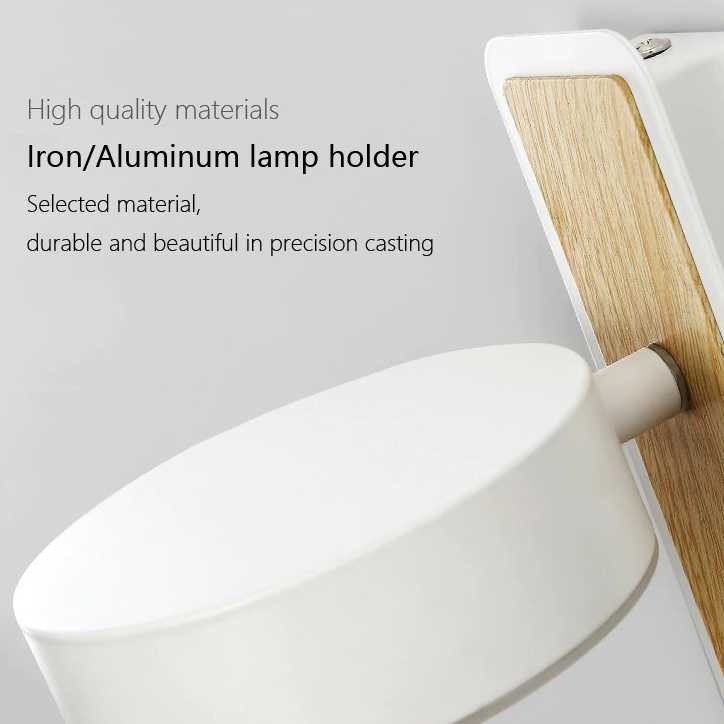 Lampu LED Hias Dinding Adjustable Rotate Night Light 5W Kayu Aluminium