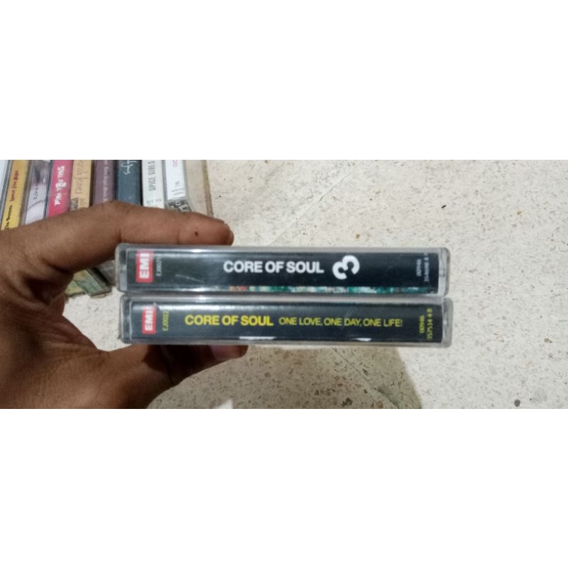kaset core of soul (kaset jepang) 2 album album 3 dan album loev,one day,one life