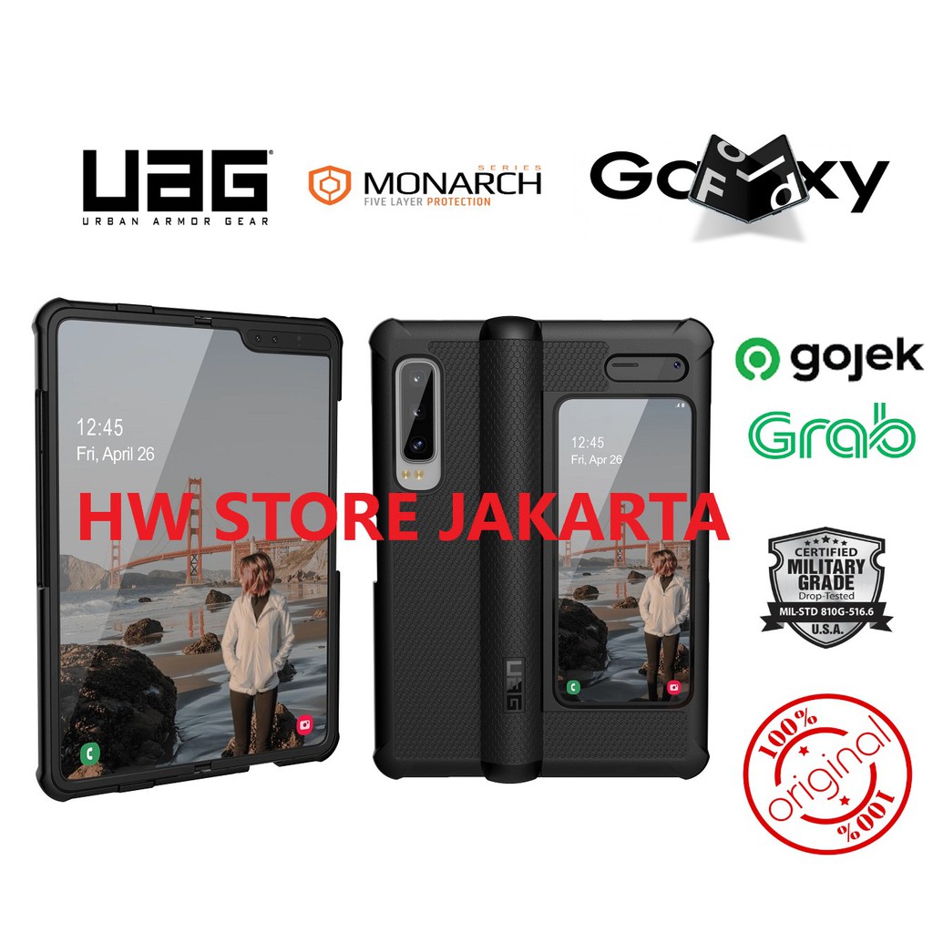 Case Samsung Galaxy Fold UAG Monarch Original Soft Casing