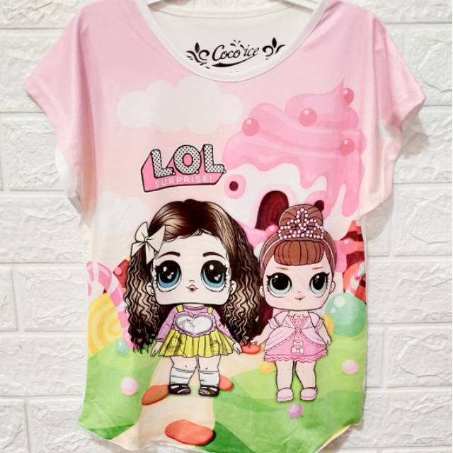 BAJU ANAK LOL (ATASAN) - Coco Ice