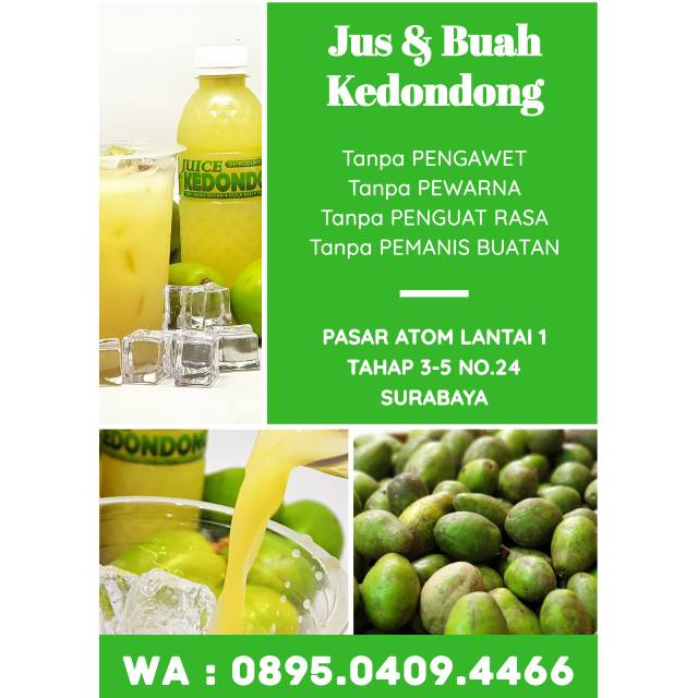 Jus Kedondong || Hanya bisa untuk pengiriman sesama kota Surabaya