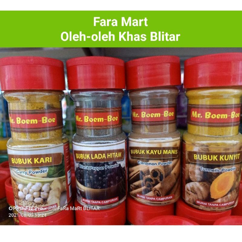 

LADA HITAM BUMBU REMPAH MR BOEM BOE