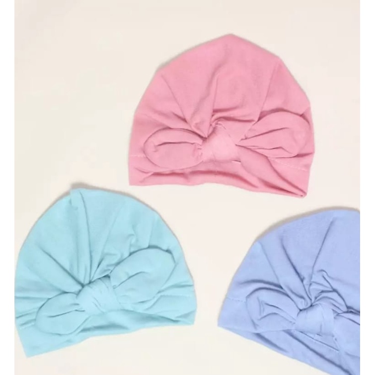 Turban Bayi Vinata ikat-turban bayi murah-turban bayi lucu