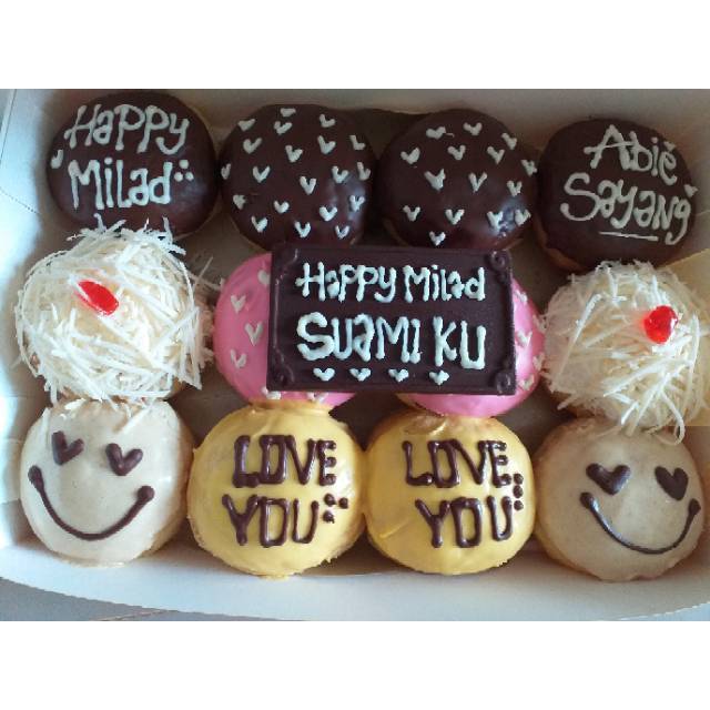 

NEW DONAT ULTAH/DONAT ULANG TAHUN/DONAT ACARA/DONAT ANNIVERSARY