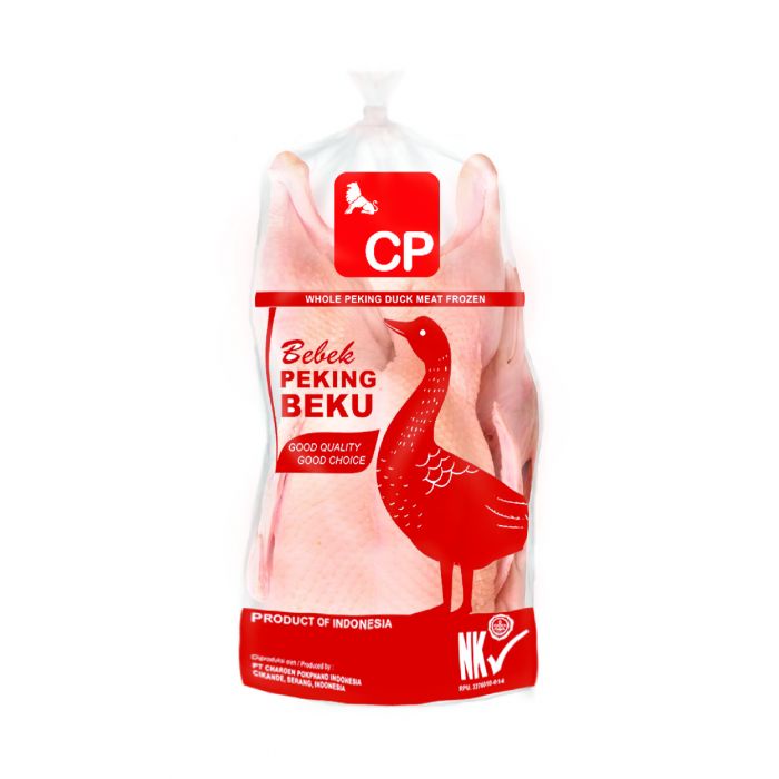 BEBEK PEKING DUCK SUPER CP UTUH 1.8KG HALAL CHAROEN POKPHAND FIESTA