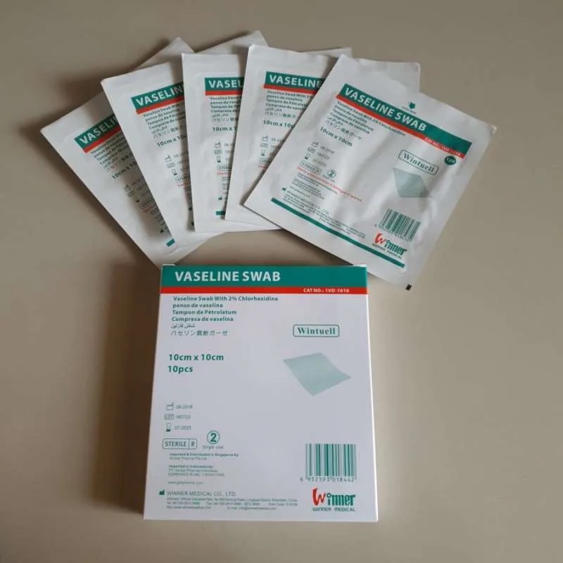 VASELIN SWAB / VERBAN JARING-JARING / VASELIN / WINNER / WINTUELL / VASELINE SWAB 10CM X 10CM