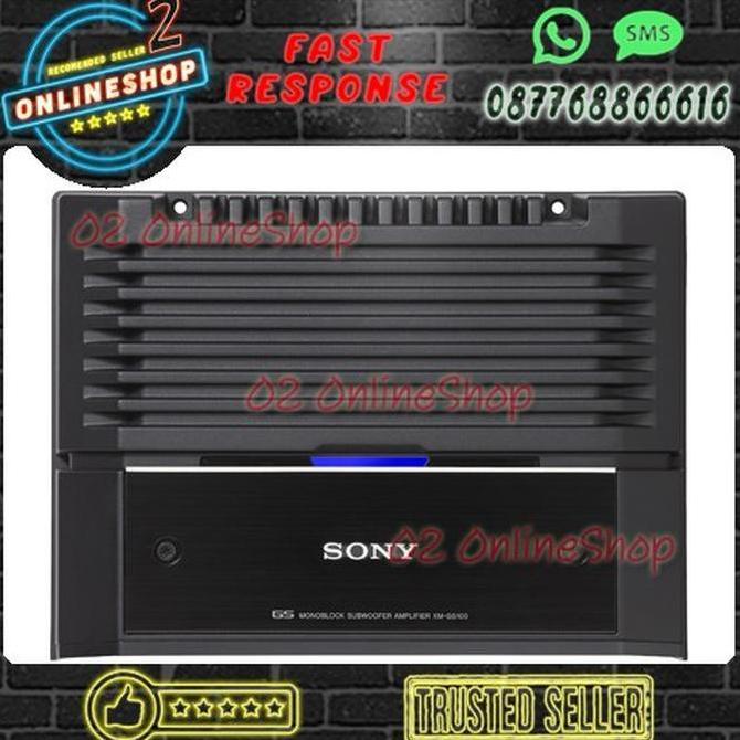 Watysalsabillah021- Sony Xm-Gs100 Monoblock Power Amplifier Sony Xm Gs100 Monoblok 1Ch Berkualitas