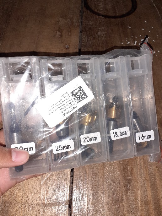 Mata Bor Carbide Tip Wood Metal Hole Cut 5 Pcs