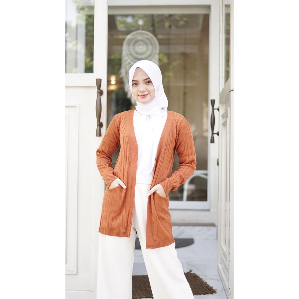 COZY CARDIGAN - FLOTTILICIOUS / OUTER  MURAH / CARDIGAN MURAH / OUTER PANJANG / GROSIR BAJU ONLINE /