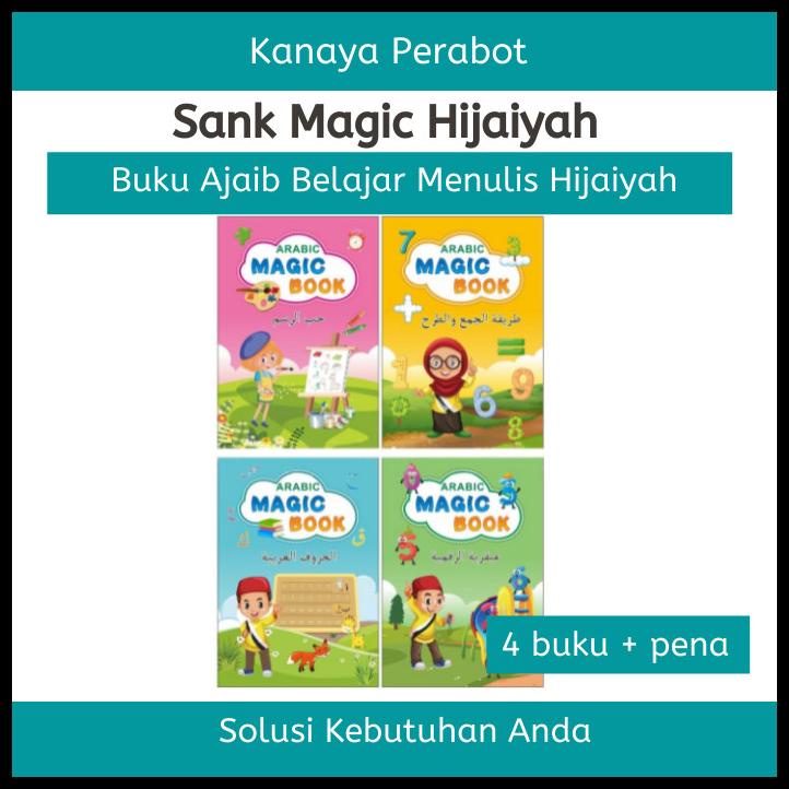 Sank Magic Book Hijaiyah Versi Arab Buku Latihan Menulis Huruf Arabic