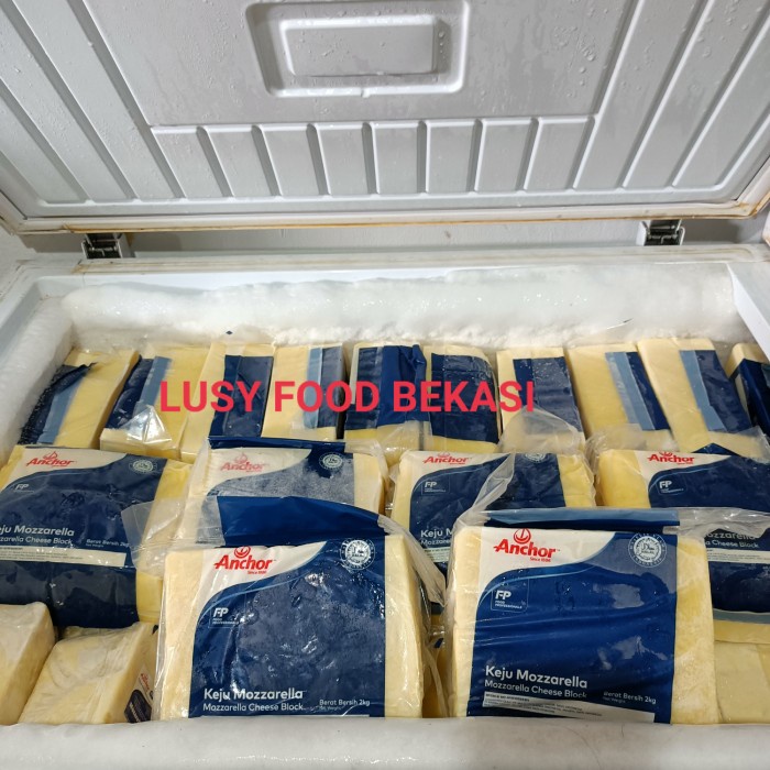 

Keju Mozarella Anchor Kemasan 2kg kirim seluruh Indonesia