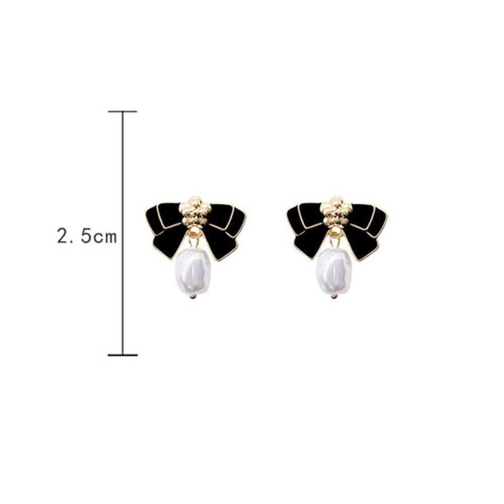 Mxbeauty Anting Wanita Manis Retro Hadiah Gadis Pesta All-Match Temperamen Ikatan Simpul Drop Earrings