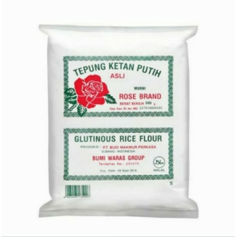 

Tepung Ketan Rose Brand 500 gram Rosebrand x 8 pck