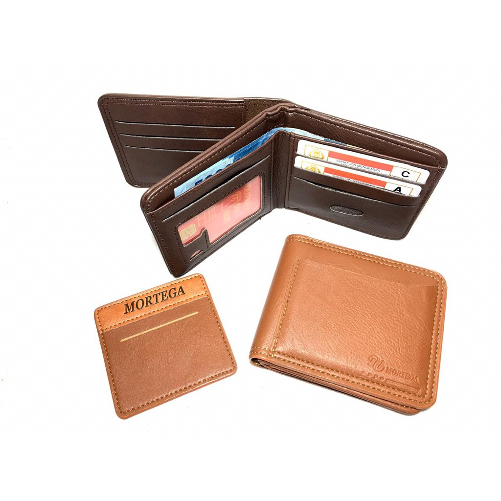 Dompet Kulit PU Mortega Pria - M-502