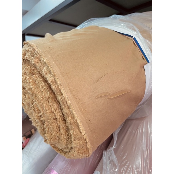 Kain Rayon Twill Polos (100%Rayon) PREMIUM-HAZELNUT