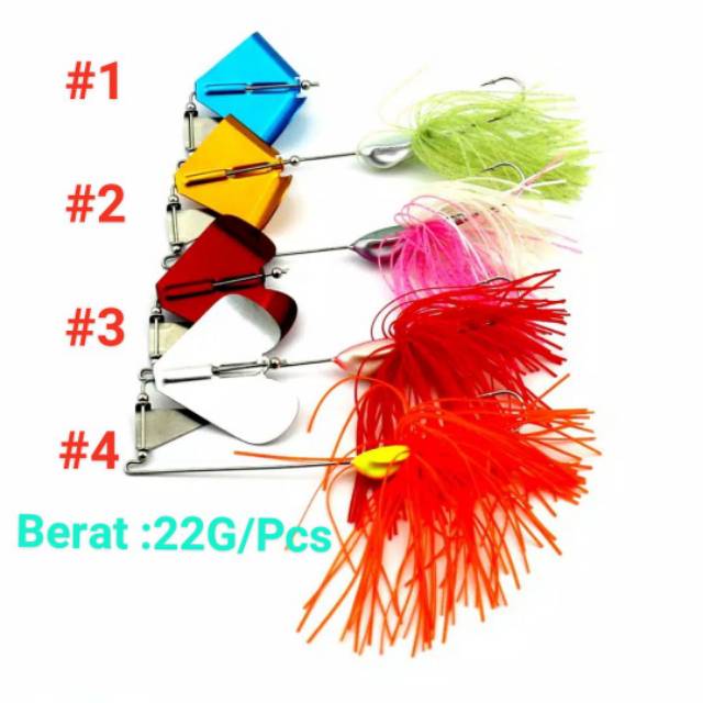 UMPAN CASTING TOMAND GABUS - BUZZ BAIT SPINER PROPELLER