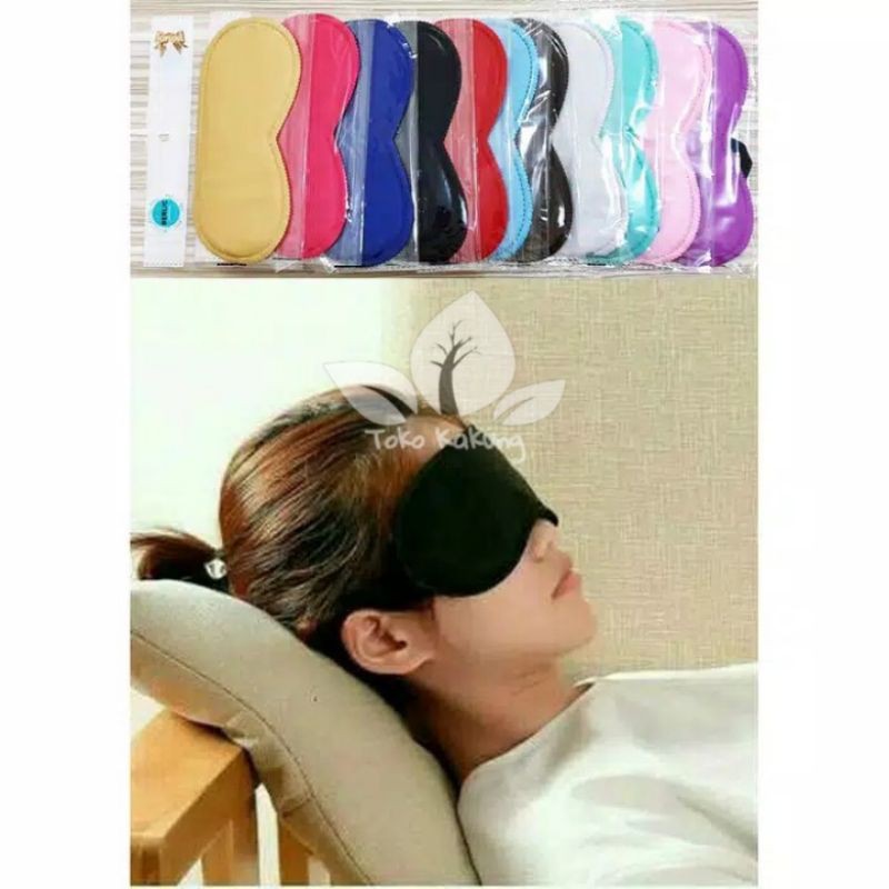 penutup mata penutup mata polos penutup mata hitam