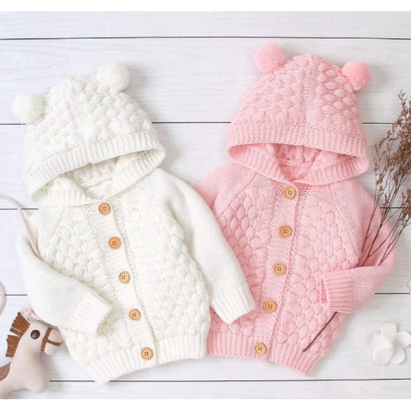 Sweater Anak Laki laki dan Perempuan Kids Hoodie Rajut