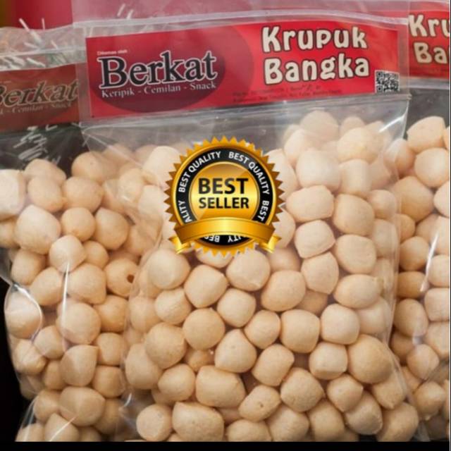 

Krupuk Bangka Asli (Isi 3 Pack)