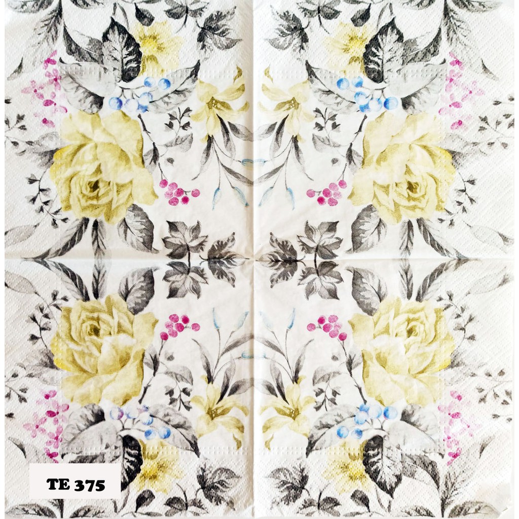 TISU DECOUPAGE EROPAH 33X33 CM TE 375 TTS